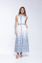 Robe Brittany - Persian Blue