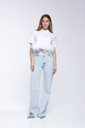 Tee-Shirt Plumes - Blanc