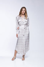 Robe Eloise - White Peacock