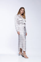 Robe Eloise - White Peacock