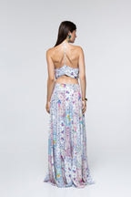 Jupe Grace - Paisley Floral Patch