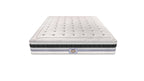 Versailles - Ensemble Matelas + Sommier - Blanc/Noir