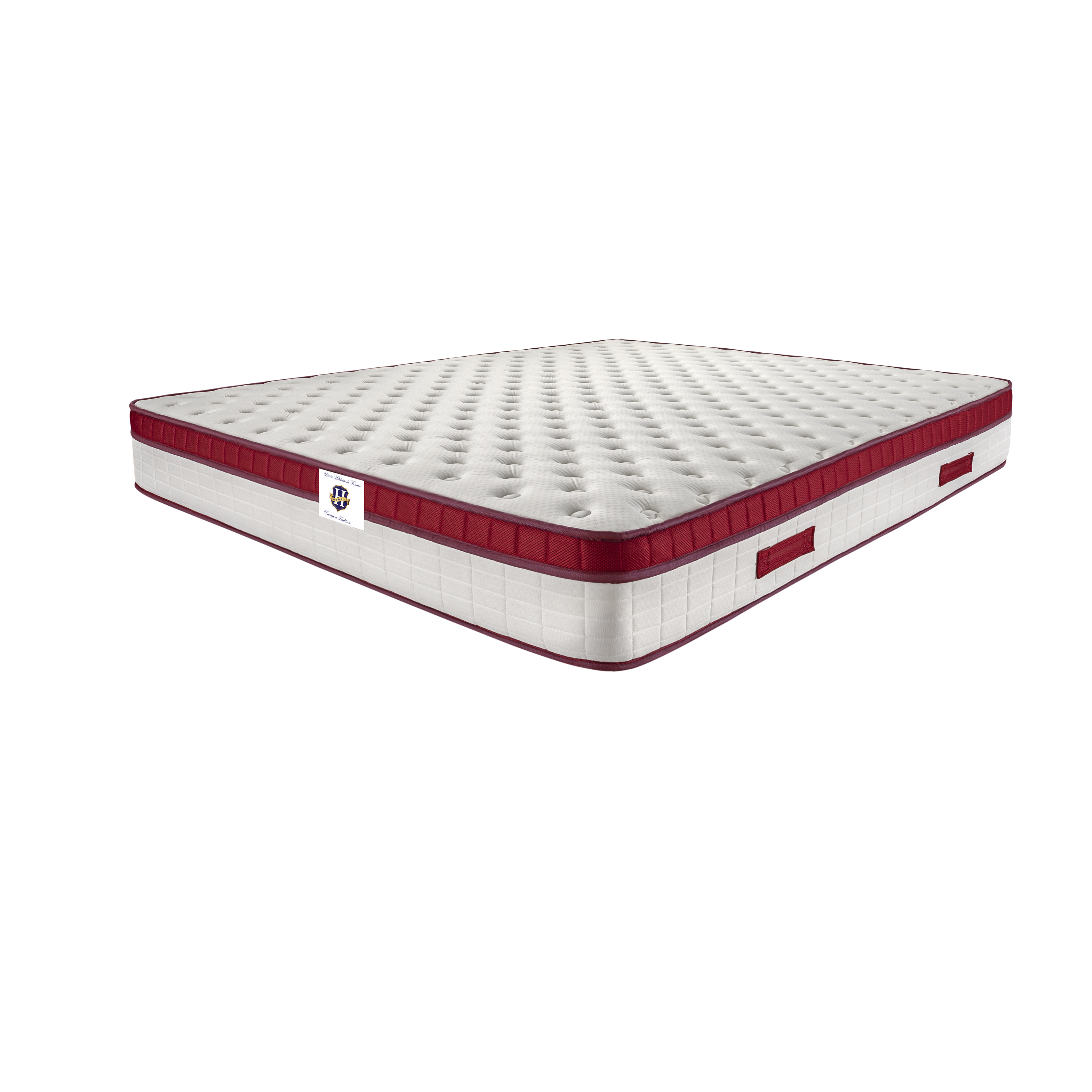 Castelnaud - Matelas - Blanc/Bordeaux
