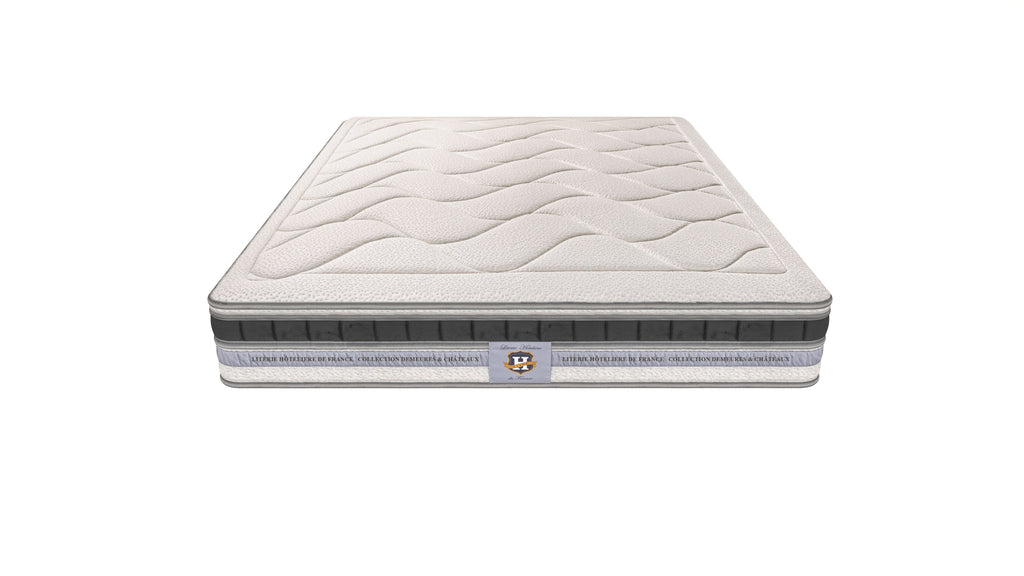Cheverny - Matelas - Blanc/Gris