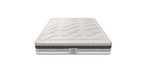 Cheverny - Ensemble Matelas + Sommier - Blanc/Gris