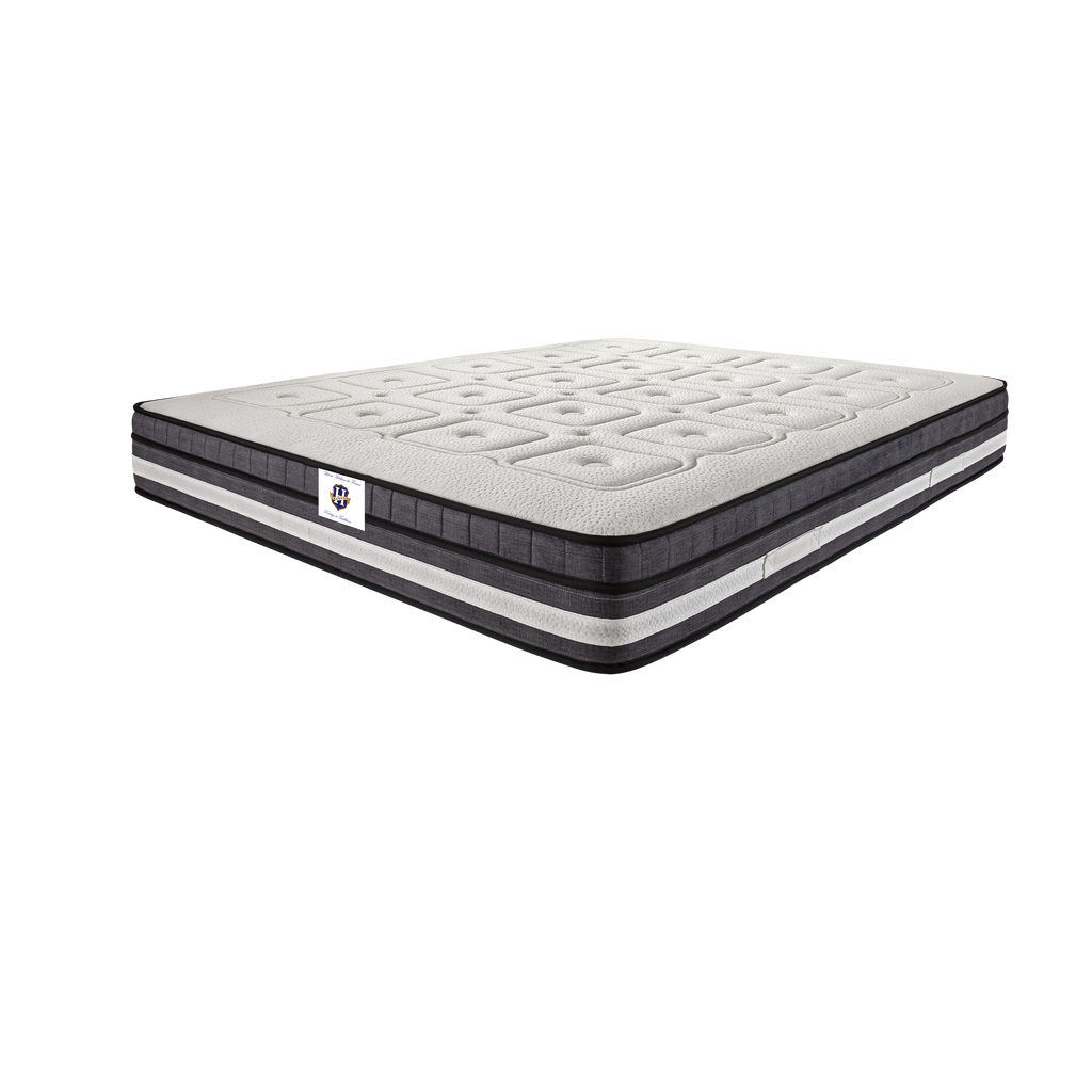 Chinon - Matelas - Blanc/Gris