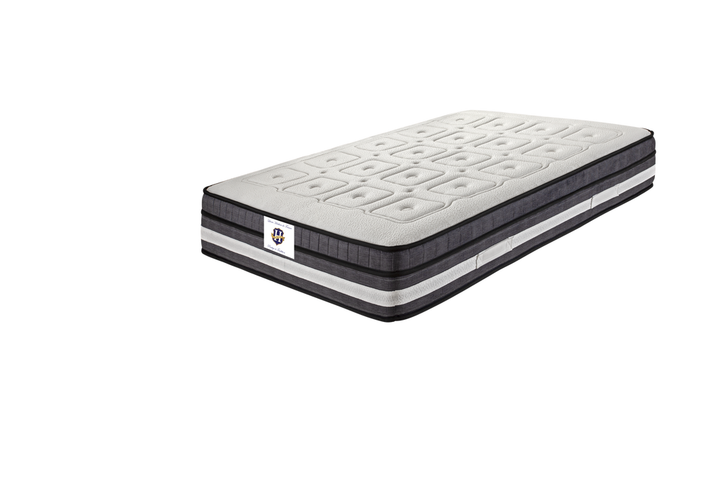 Chinon - Matelas - Blanc/Gris