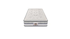 Chambourcy - Ensemble Matelas + Sommier - Blanc/Noir