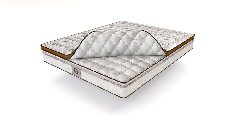 Renaissance - Matelas - Blanc/Marron