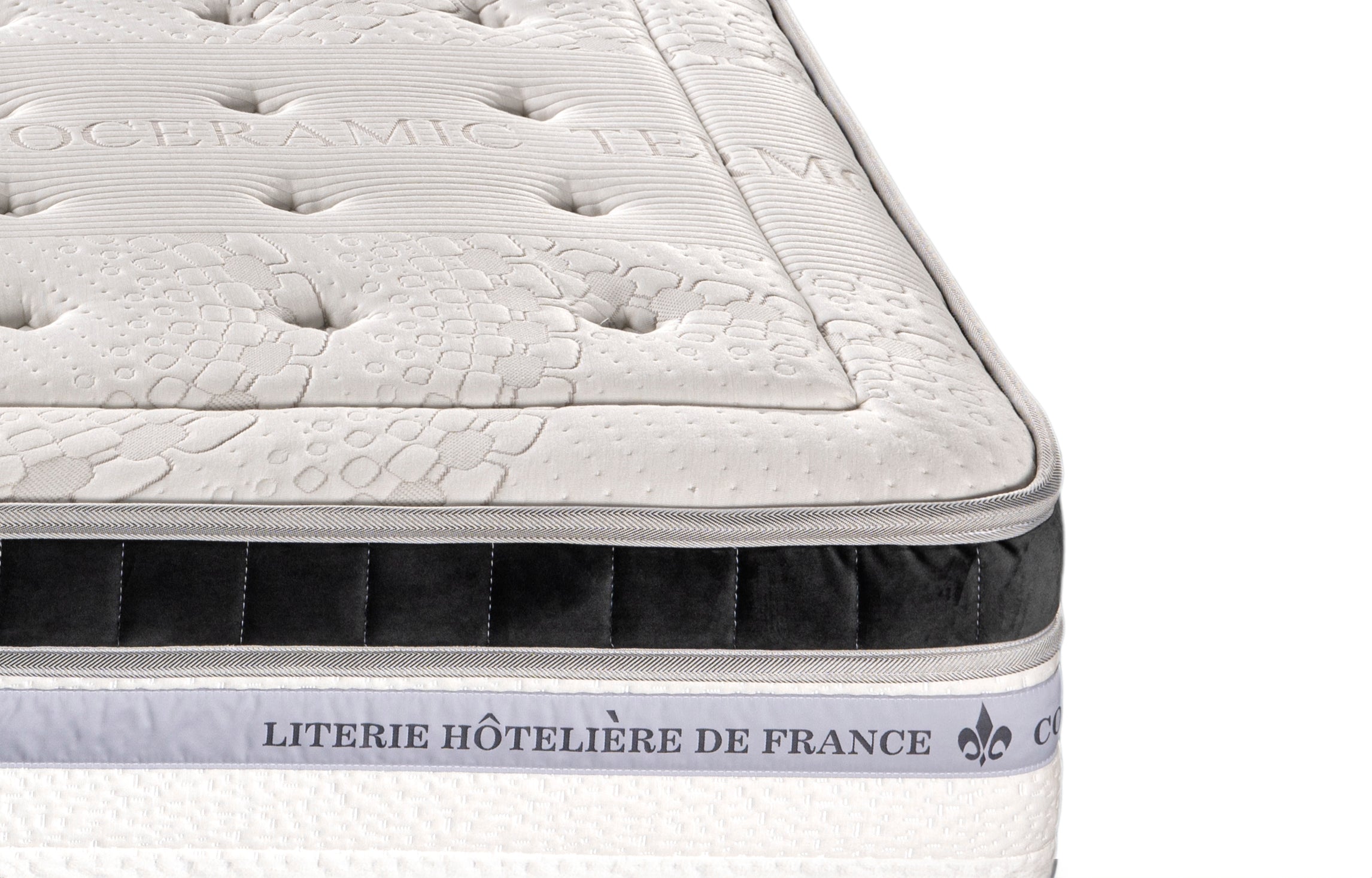 Versailles - Matelas - Blanc/Noir