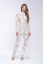 Robe Meli - White Laces