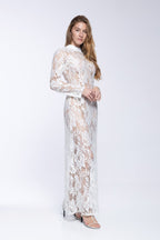 Robe Meli - White Laces