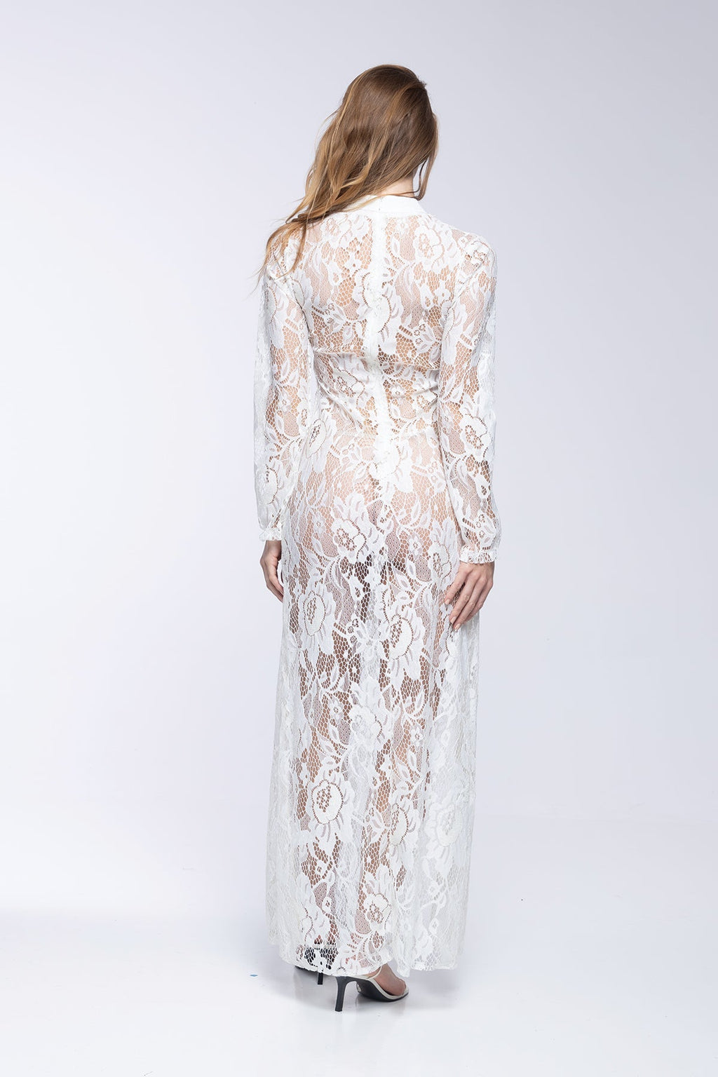 Robe Meli - White Laces