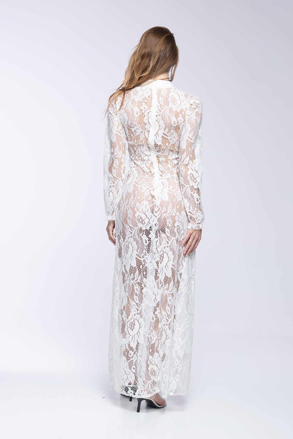 Robe Meli - White Laces