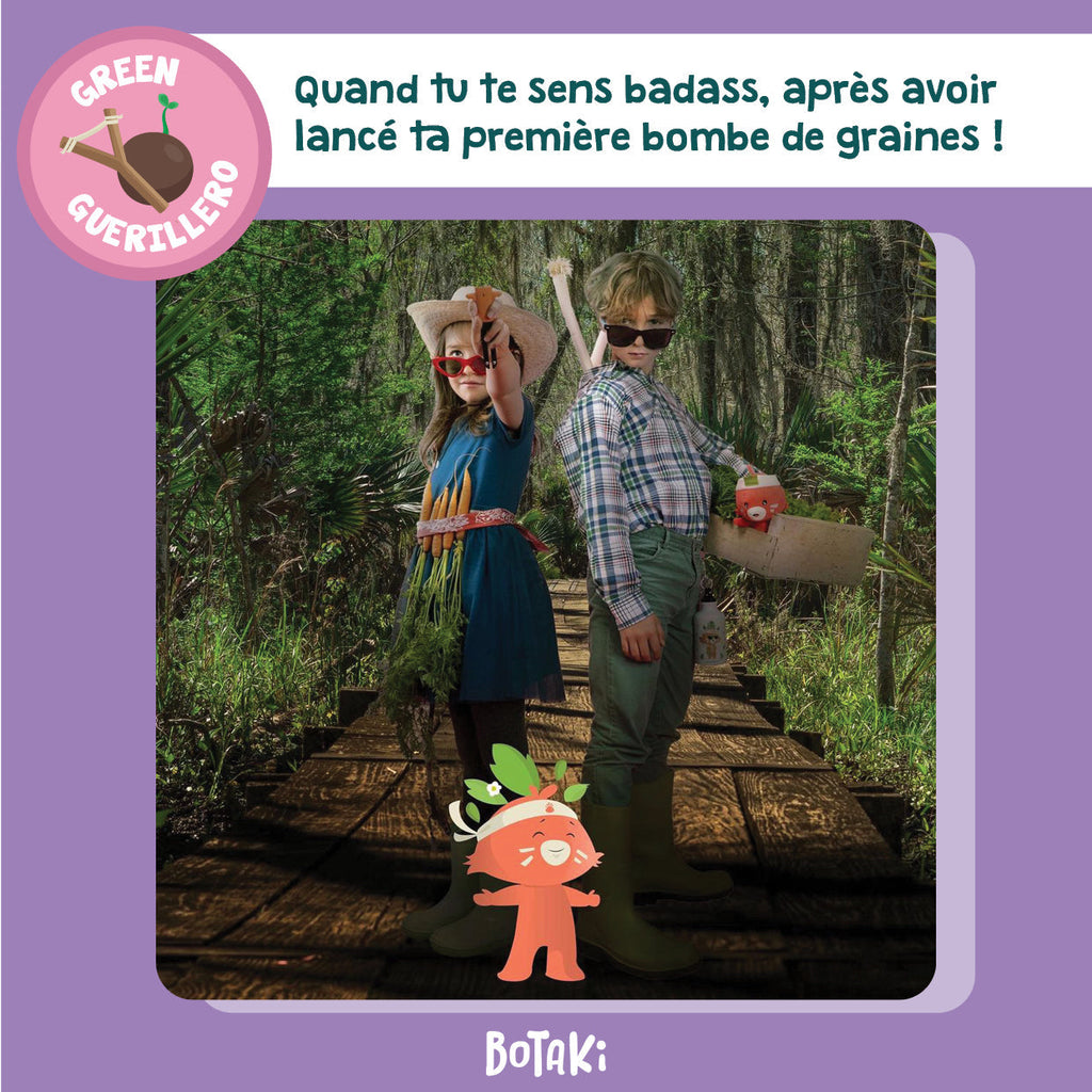Kit Green Guérilla - Fabrique Des Bombes De Graines