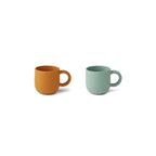 Gobelet Durable Pour Enfants - Pack De 2 Merce - Mustard Peppermint Mix