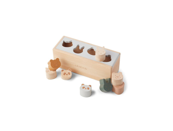 Liewood - Boîte Puzzle En Bois Enfant Midas - Classic Mix