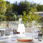 Lady Mini - Lampe De Table Sans Fil - Polyéthylène - Blanc