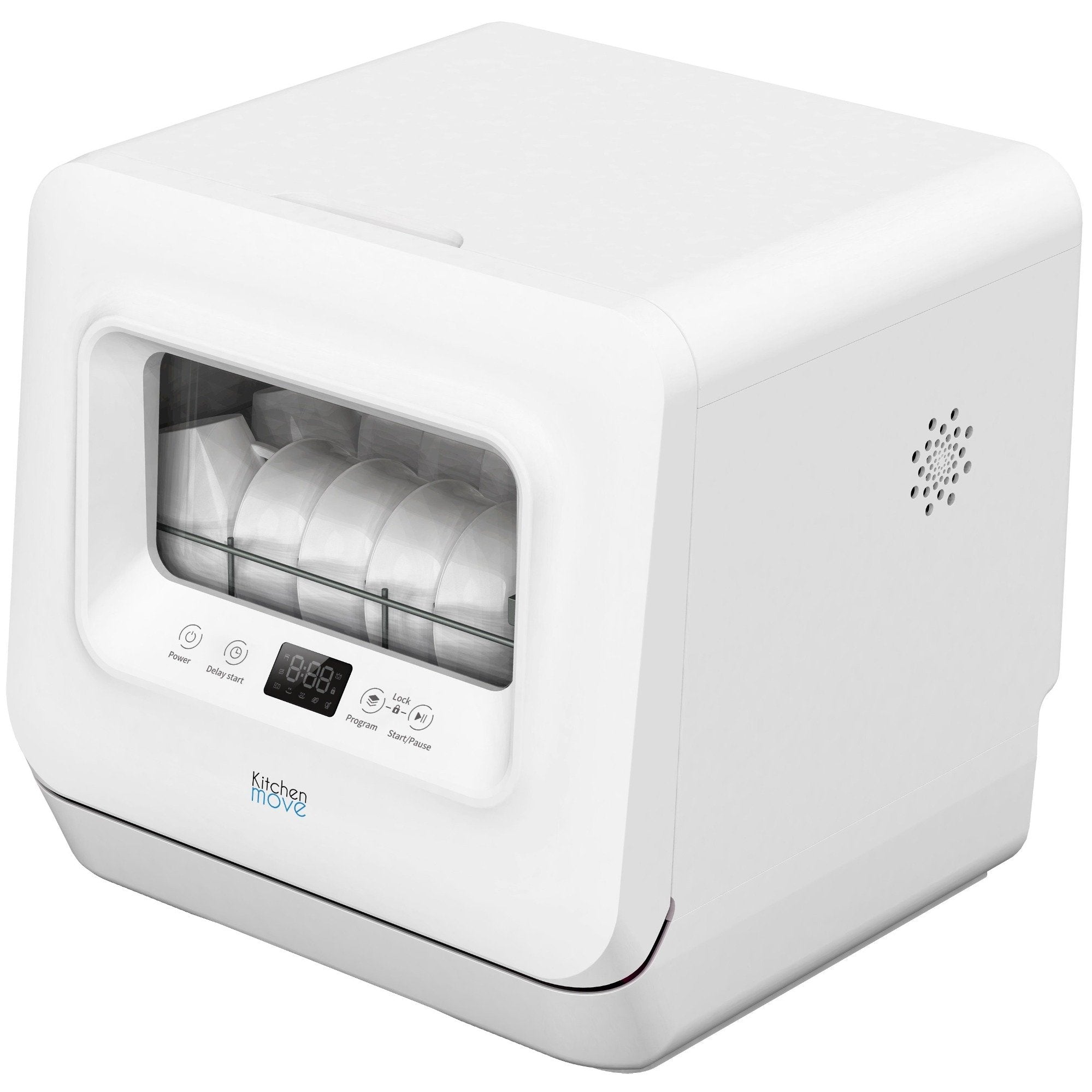 Mini Lave Vaisselle Compact Wash Clean - Blanc