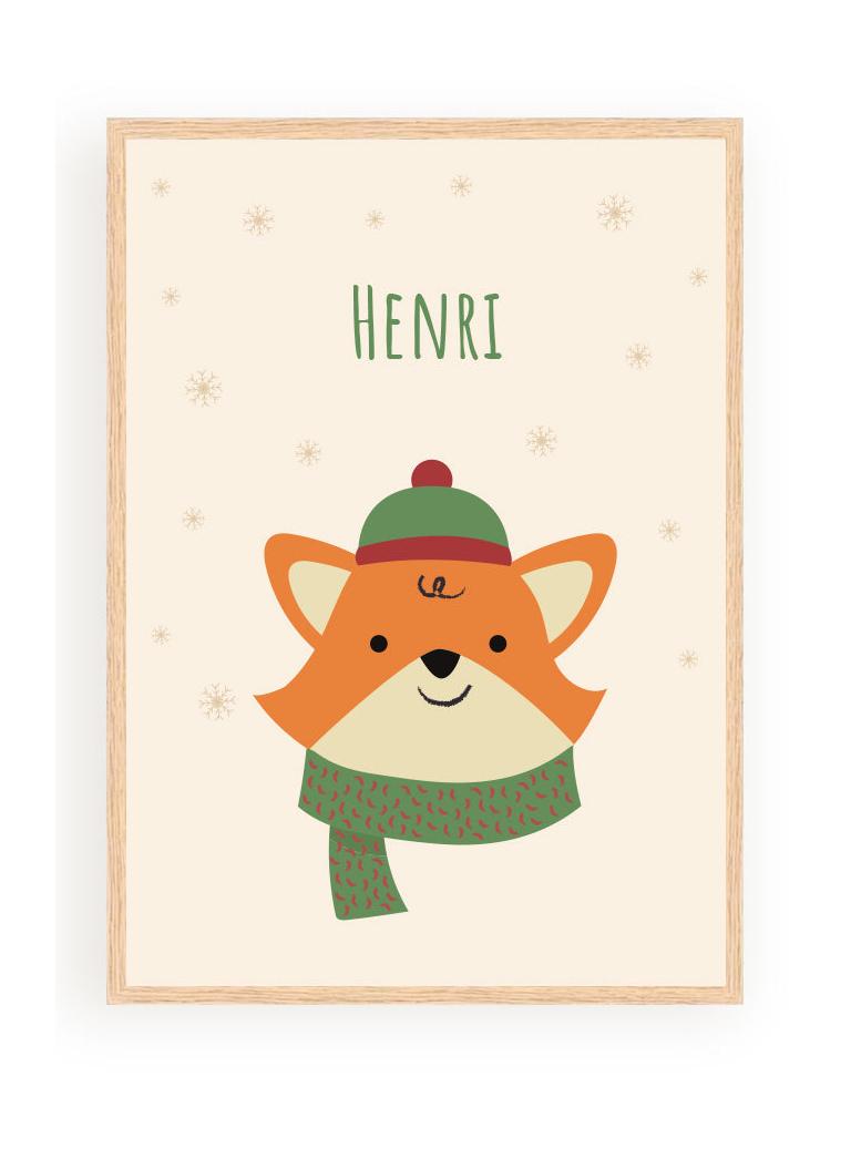 Affiches Personnalisées - Animaux De Noël