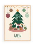 Affiche Personnalisée - Salon De Noël