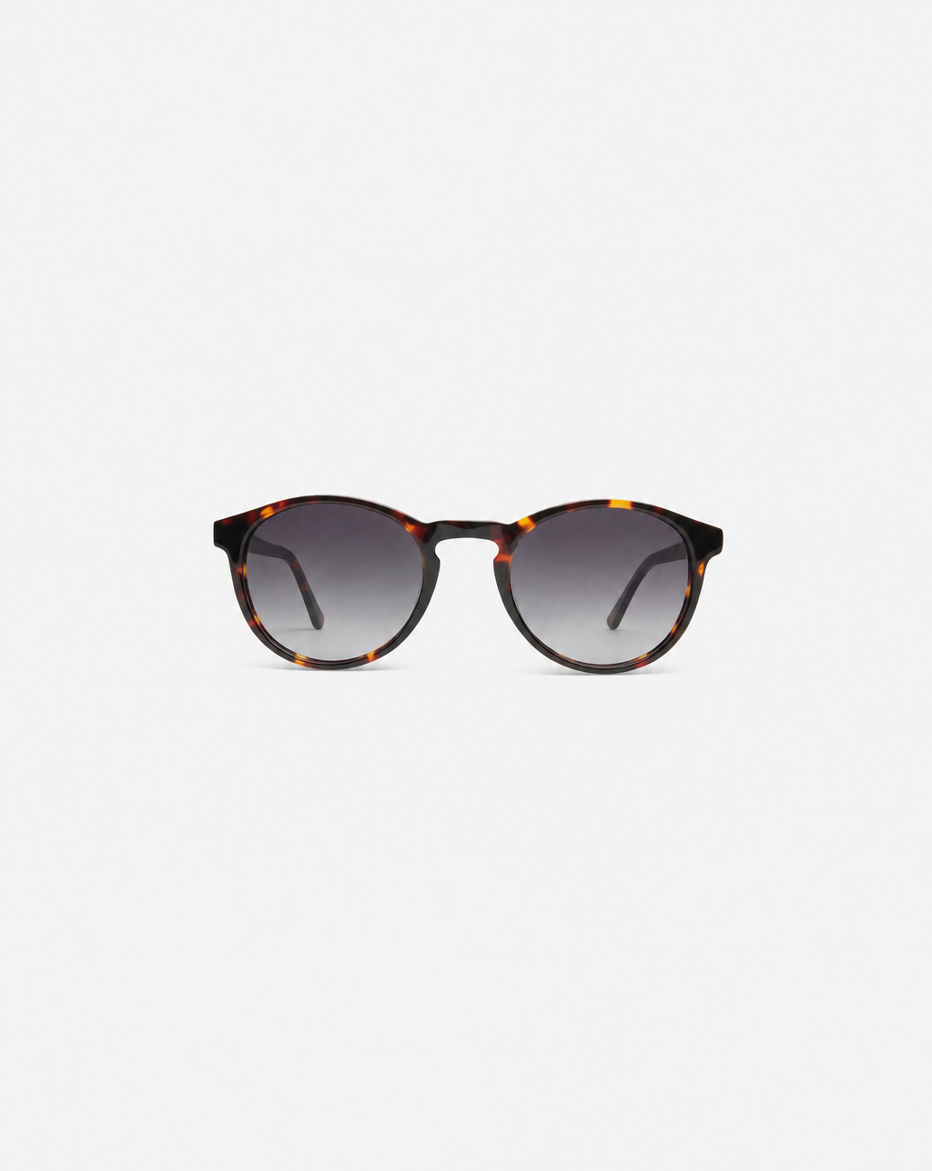 Lunettes de soleil Elie M Ecaille — monture pantos acétate, vue de face