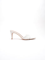 Mules À Talons Lisa - Blanc