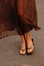 Mules Compensées Gia - Leopard
