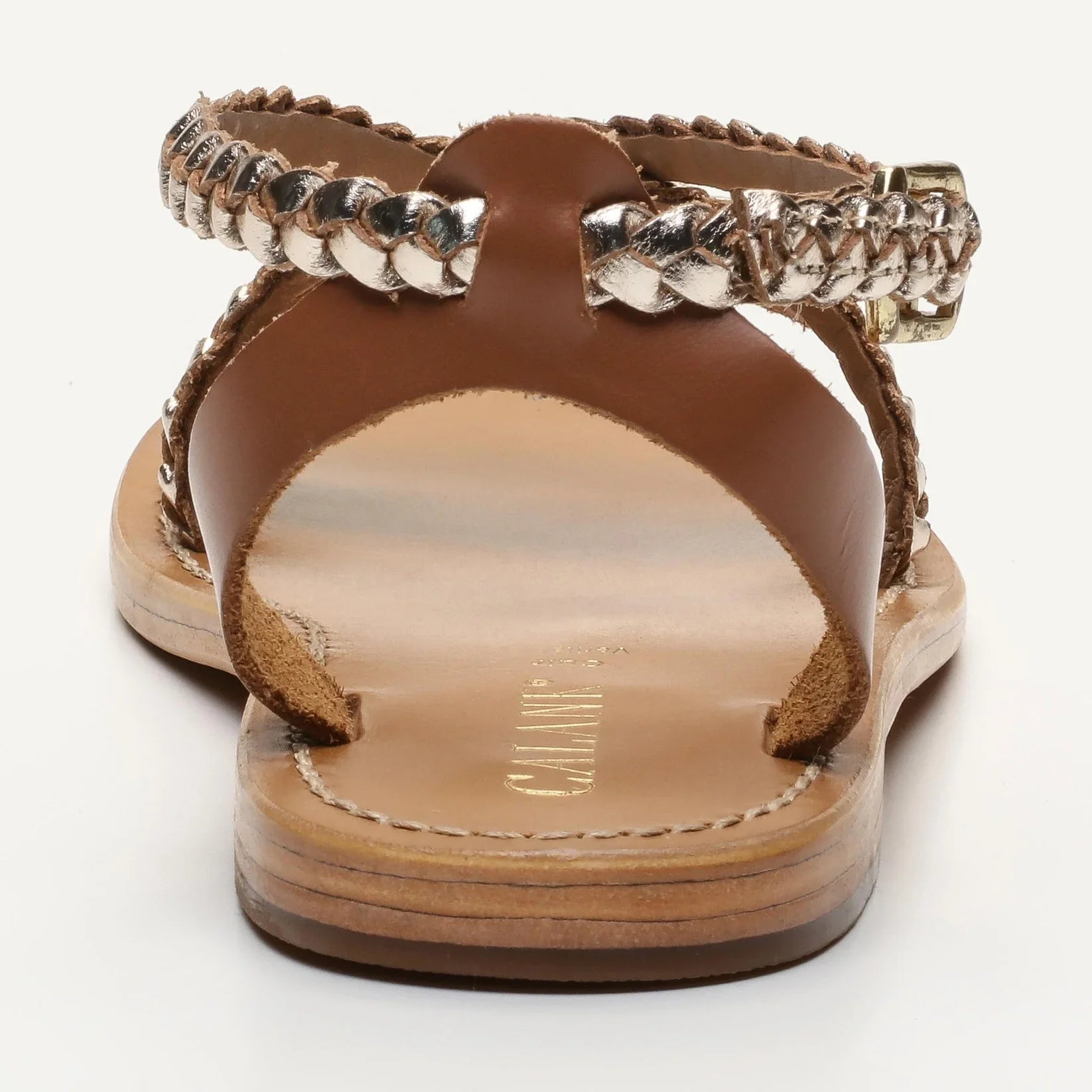 Sandales Nadeen - Camel / Gold