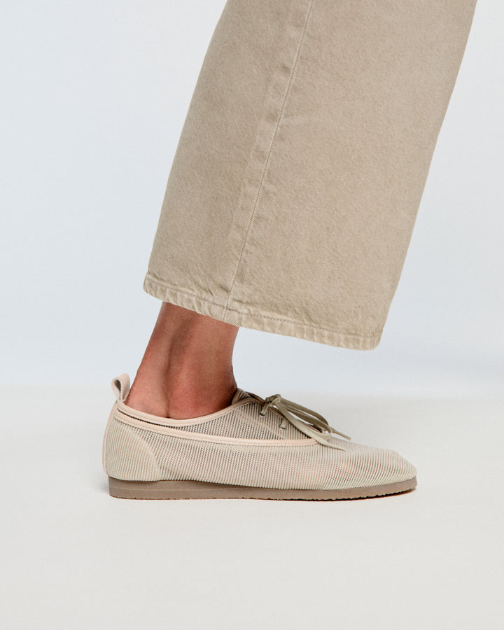 Mules Carmen Taupe Malla