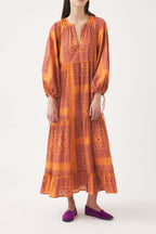 Robe Longue Nali - Rouille