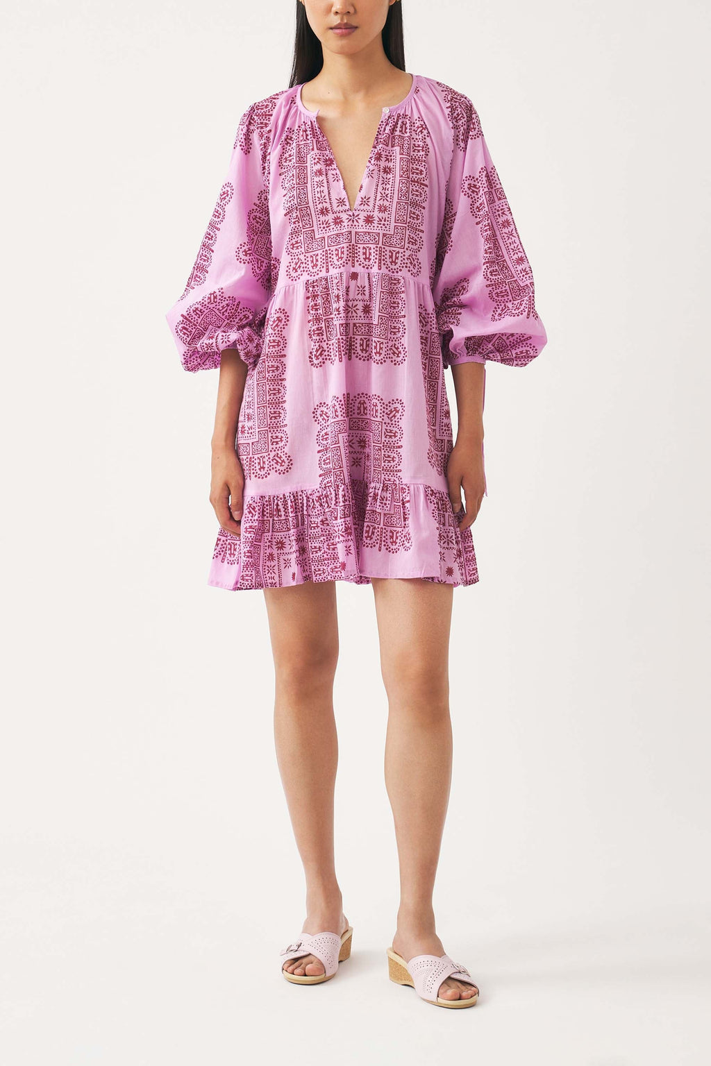 Robe Courte Nali - Rose