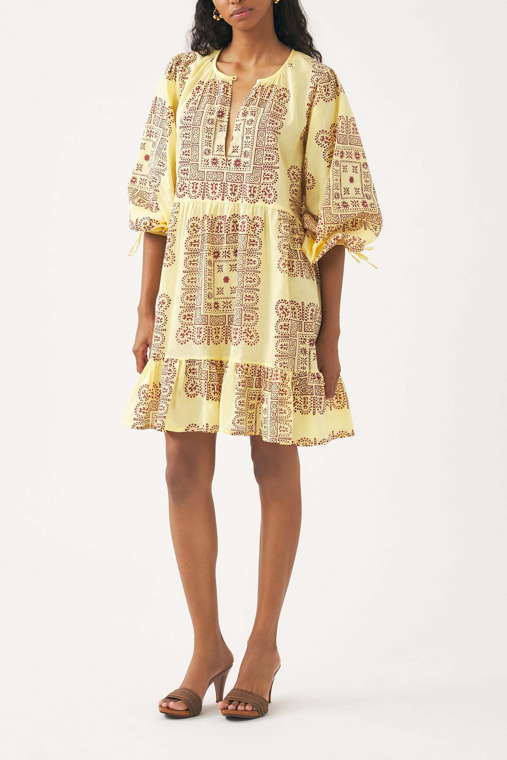 Robe Courte Nali - Jaune