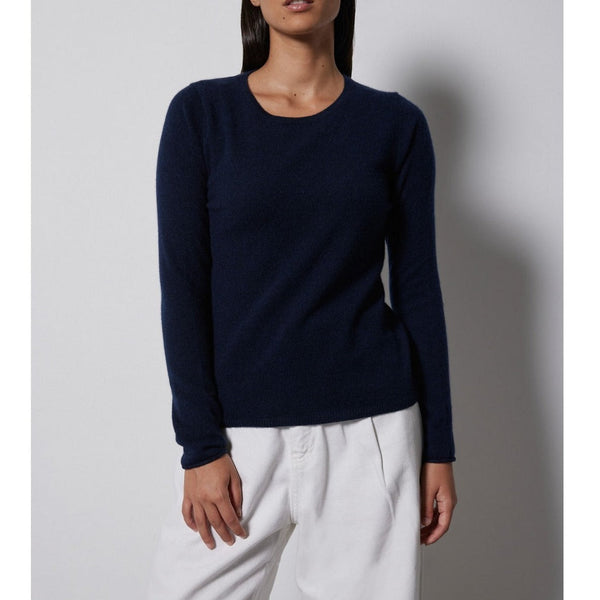Notshy - Pull Col Rond Nami - Bleu Nuit