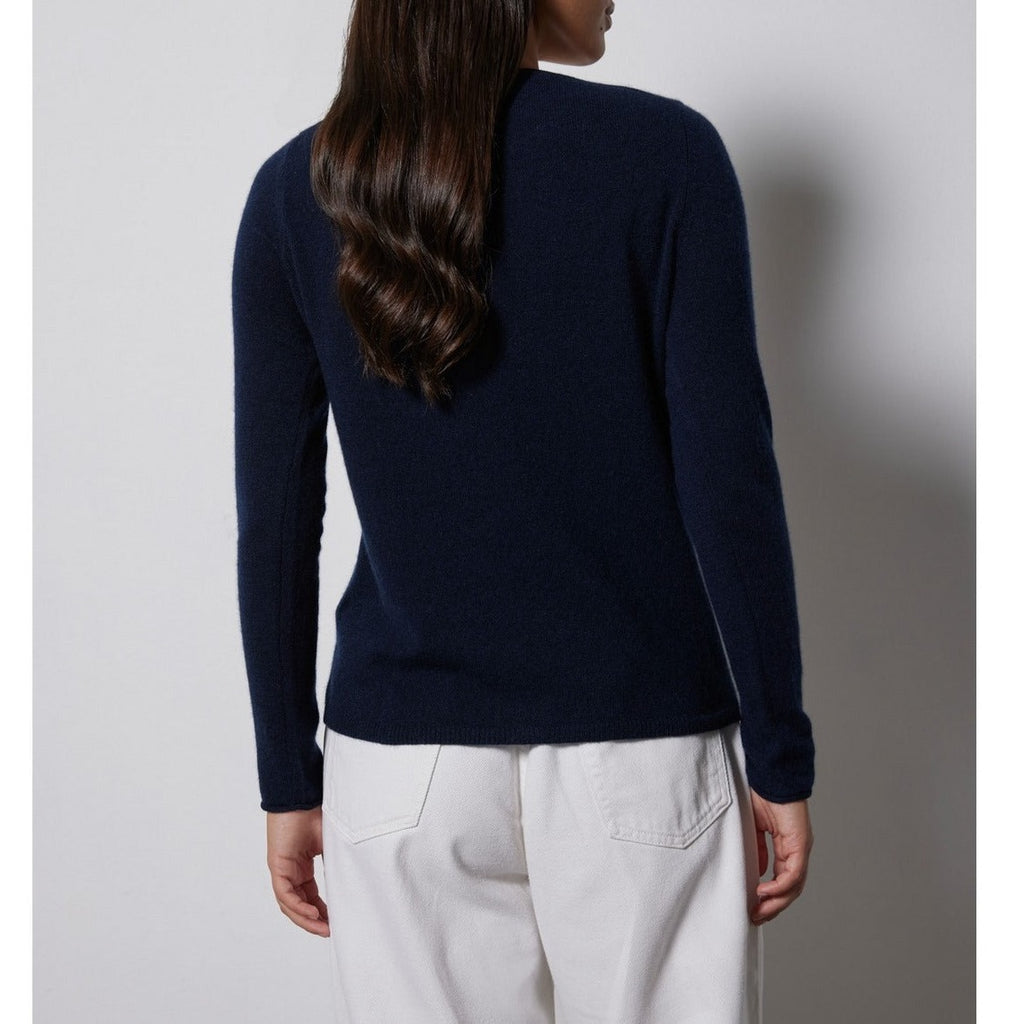 Notshy - Pull Col Rond Nami - Bleu Nuit