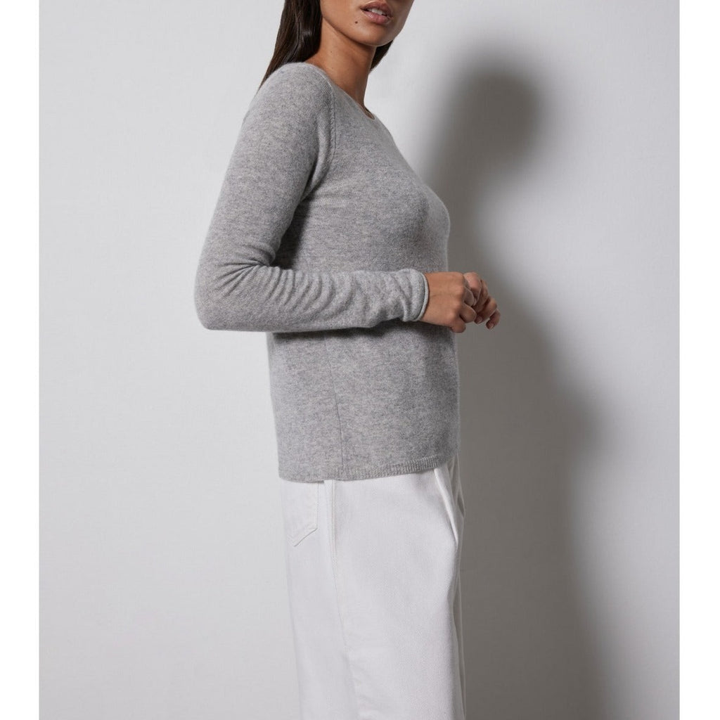 Notshy - Pull Col Rond Nami - Gris Chine Clair