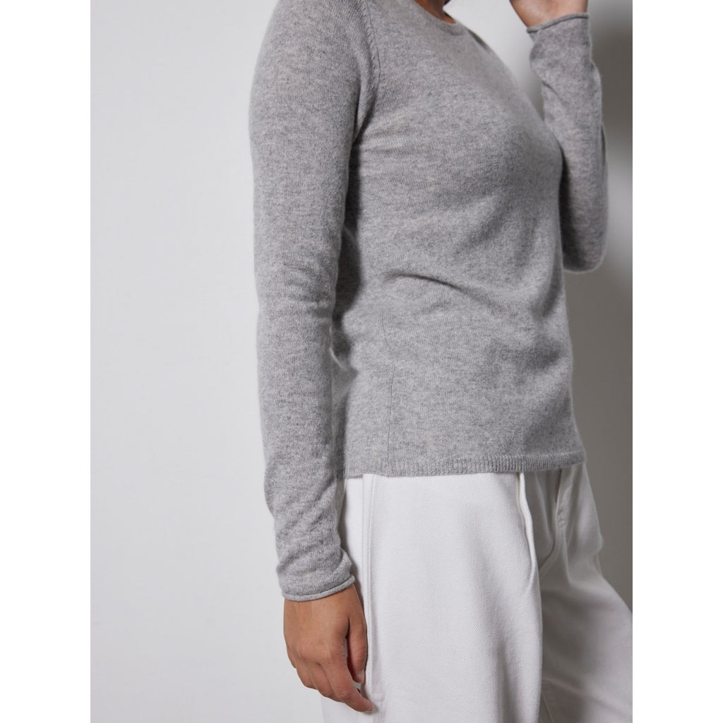 Notshy - Pull Col Rond Nami - Gris Chine Clair