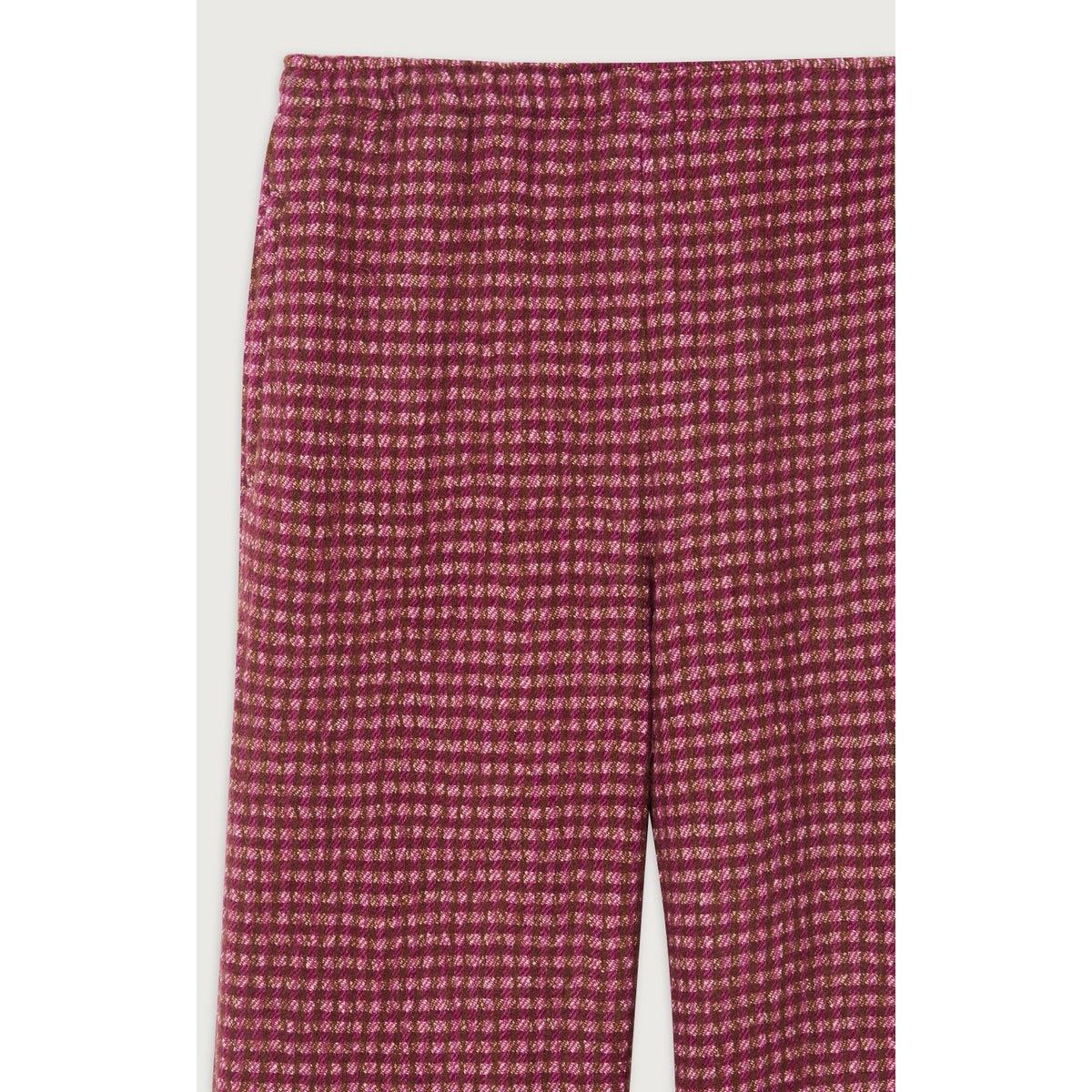 Pantalon Droit - Carreaux Tendresse - Femme