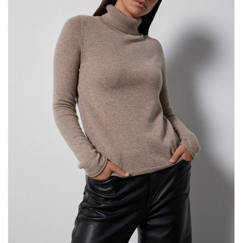 Notshy - Pull Col Roulé Nao - Seigle Chine