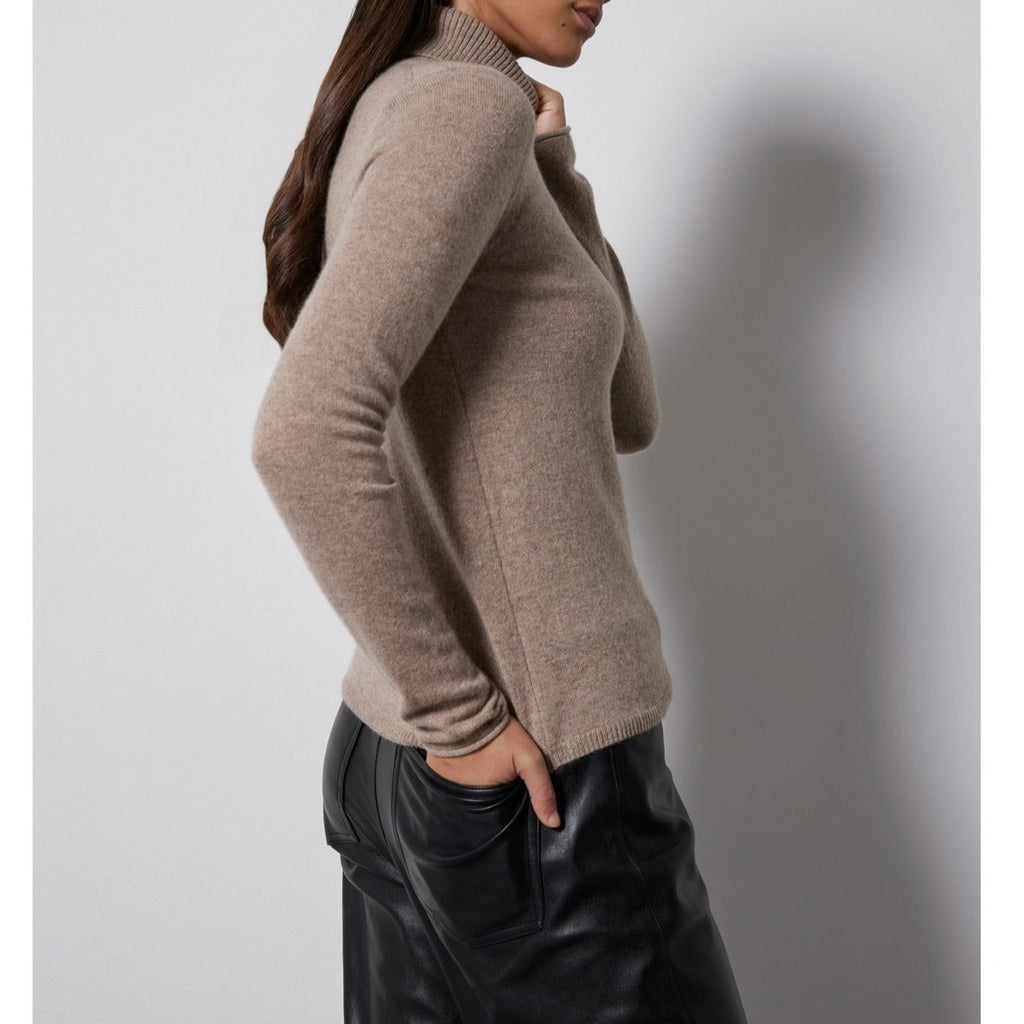 Notshy - Pull Col Roulé Nao - Seigle Chine
