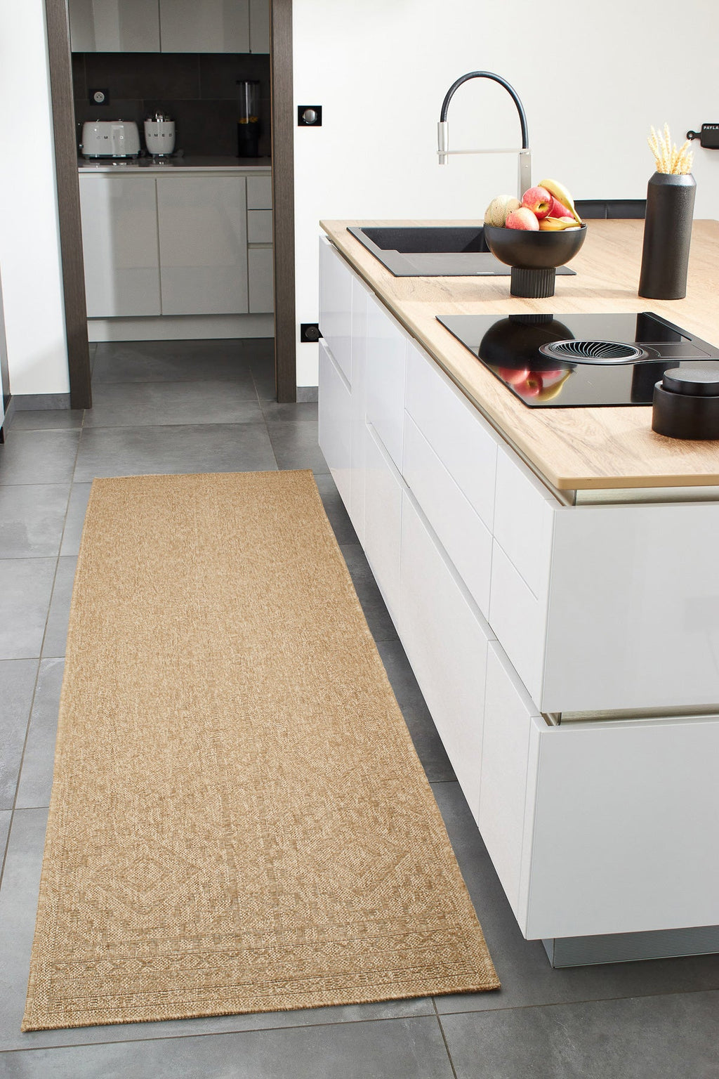 Nature - Tapis D'Intérieur/Extérieur - Polypropylène - Beige
