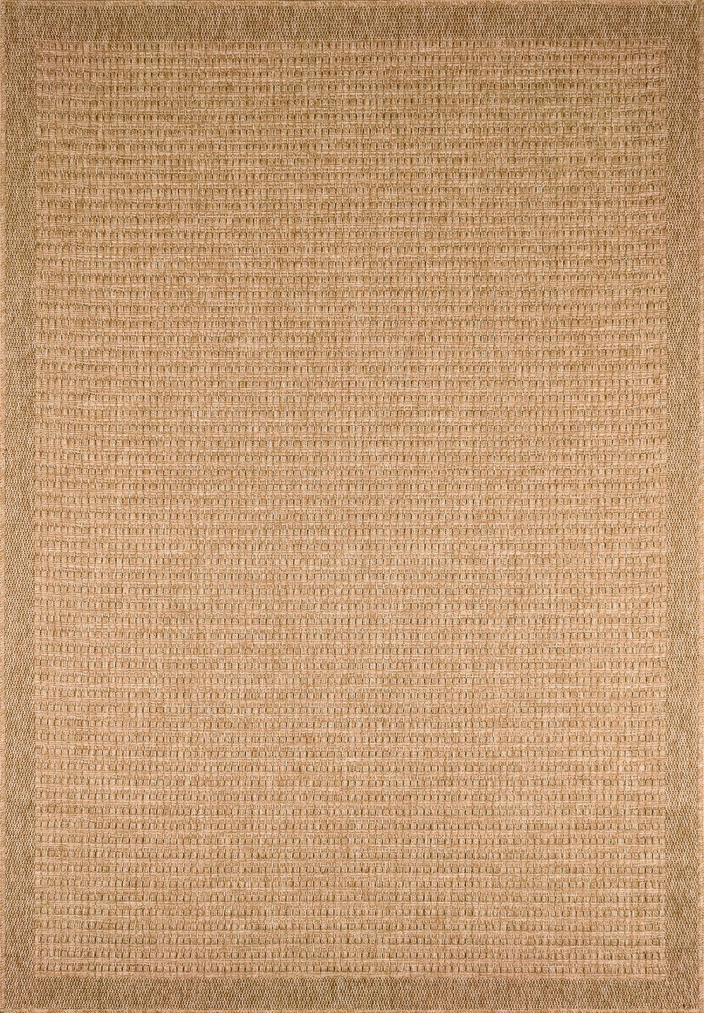 Tapis Aspect Jute - Motif Jute - Beige - Intérieur / Extérieur