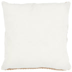 Housse De Coussin Aspect Jute 8751 - Motif Jute - Beige - Intérieur / Extérieur