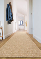 Tapis Aspect Jute - Motif Jute - Beige - Intérieur / Extérieur