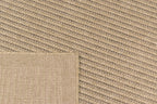 Tapis Aspect Jute - Motif Jute - Marron - Intérieur / Extérieur