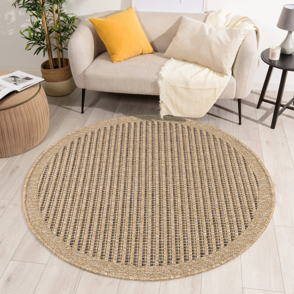 Nature - Tapis D'Intérieur/Extérieur - Polypropylène - Marron
