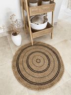 Nature - Tapis D'Intérieur/Extérieur - Polypropylène - Noir