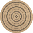 Nature - Tapis D'Intérieur/Extérieur - Polypropylène - Noir