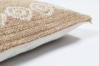 Tapis Aspect Jute - Motif Jute - Blanc - Intérieur / Extérieur