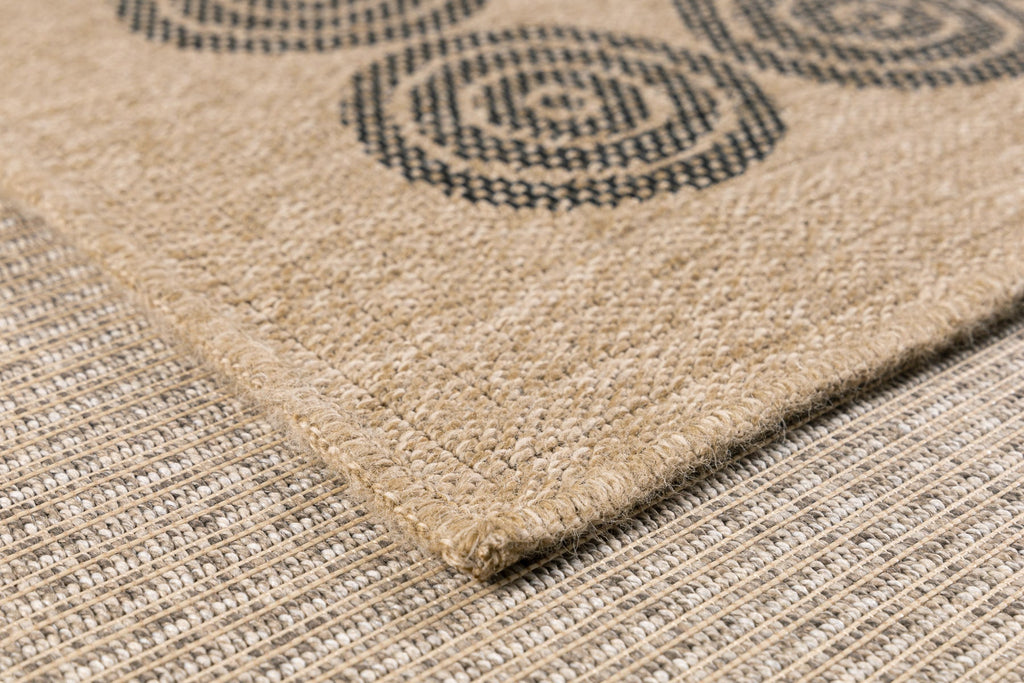 Nature - Tapis D'Intérieur/Extérieur - Polypropylène - Noir